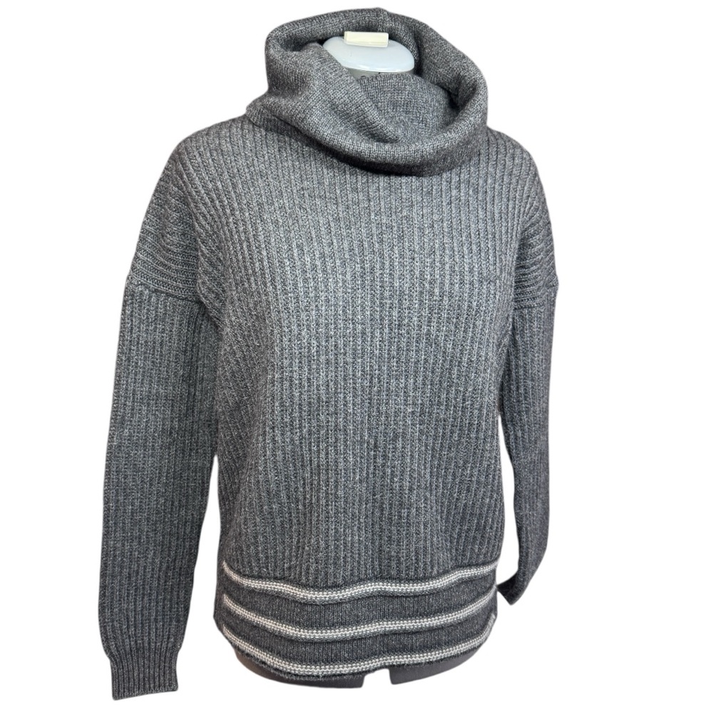 Prana Charcoal Turtleneck Sweater